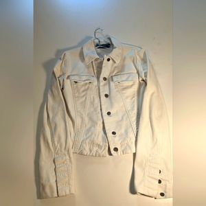 Vintage White Gucci Jean Jacket